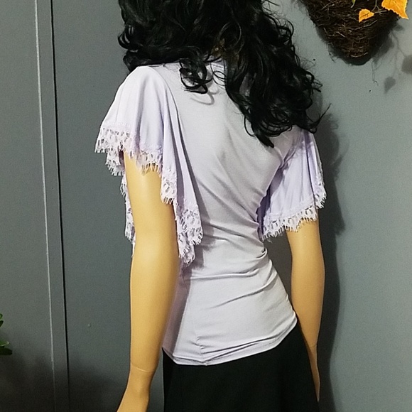 Pretty Lace Detail Layers Top - Picture 5 of 8